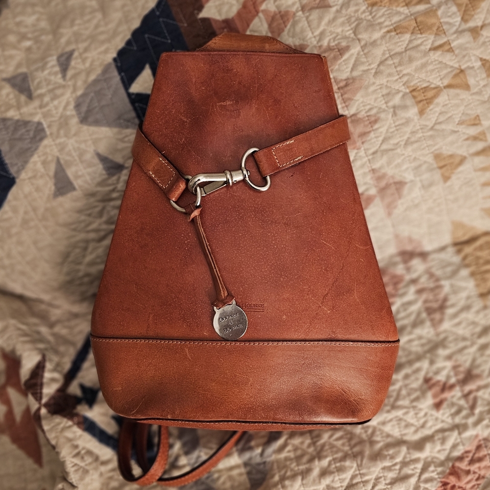 ✨ Vintage Dooney & Bourke Leather Backpack | 90s | Made in USA ✨